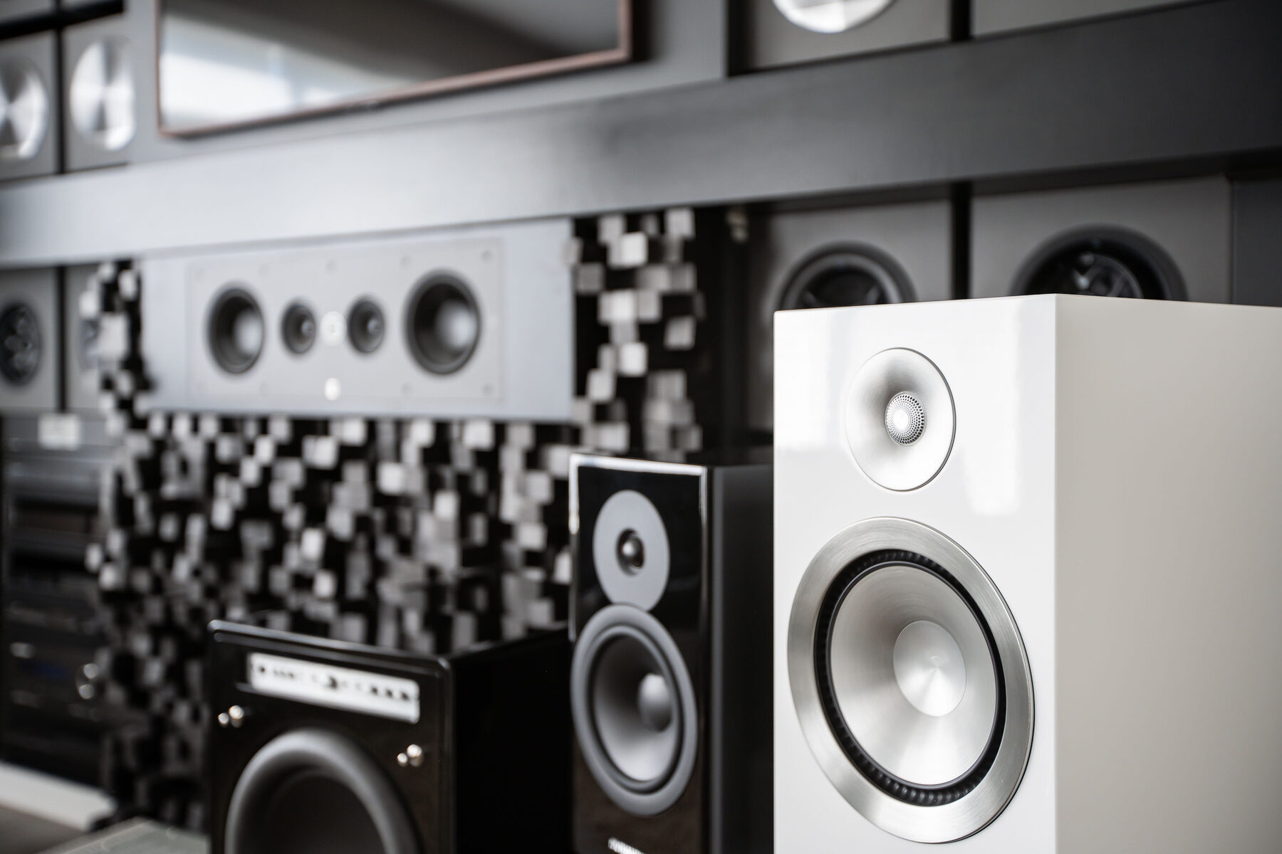 Dynaudio floorstanding speakers